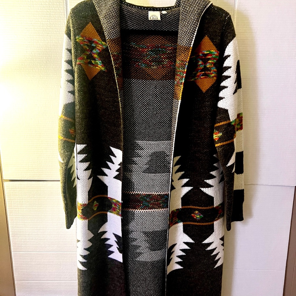 Aztec Open Cardigan